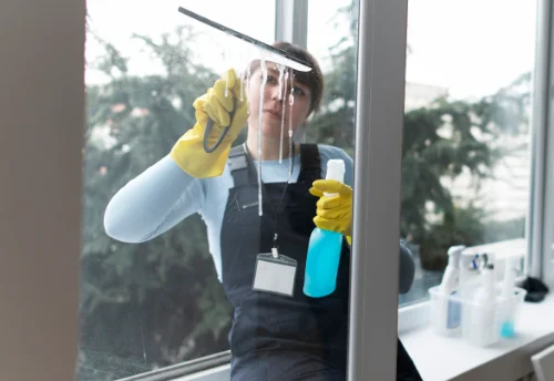 Nettoyage de vitres intérieures et extérieures à Trensacq